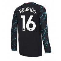 Koszulka piłkarska Manchester City Rodri Hernandez #16 Strój Trzeci 2023-24 tanio Długi Rękaw